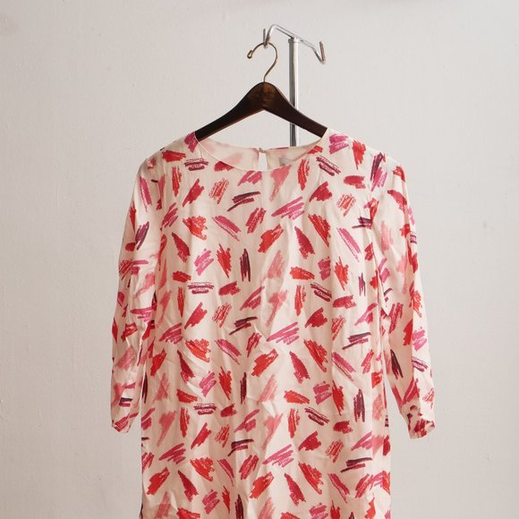 Rachel Antonoff Lipstick Shift Dress - Picture 1 of 4